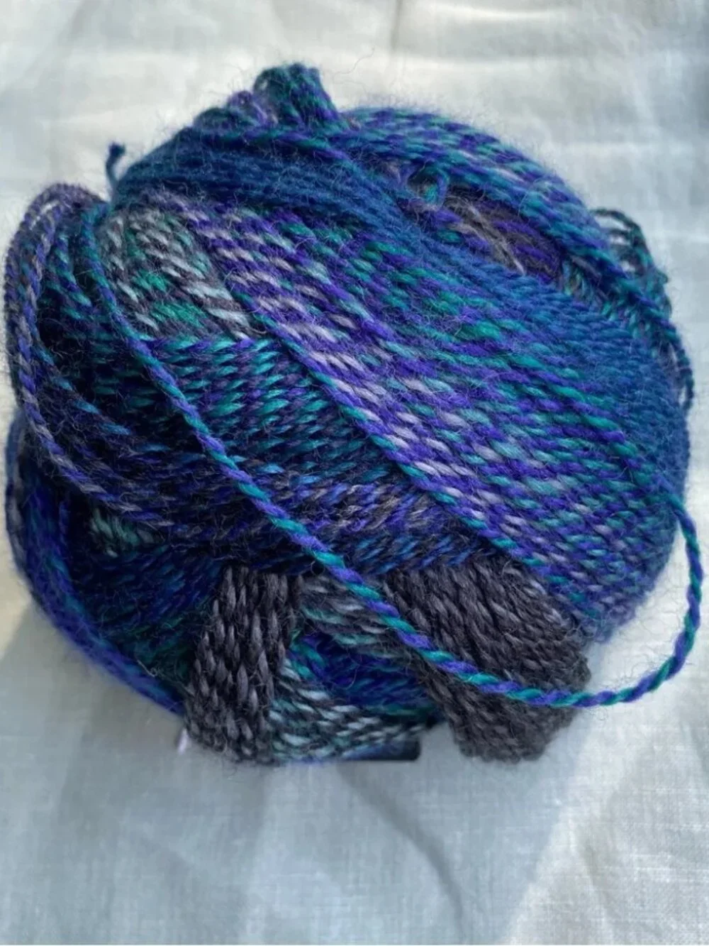 Schoppel Zauberball 100g yarn ball color 1511 U Boot blues stripes